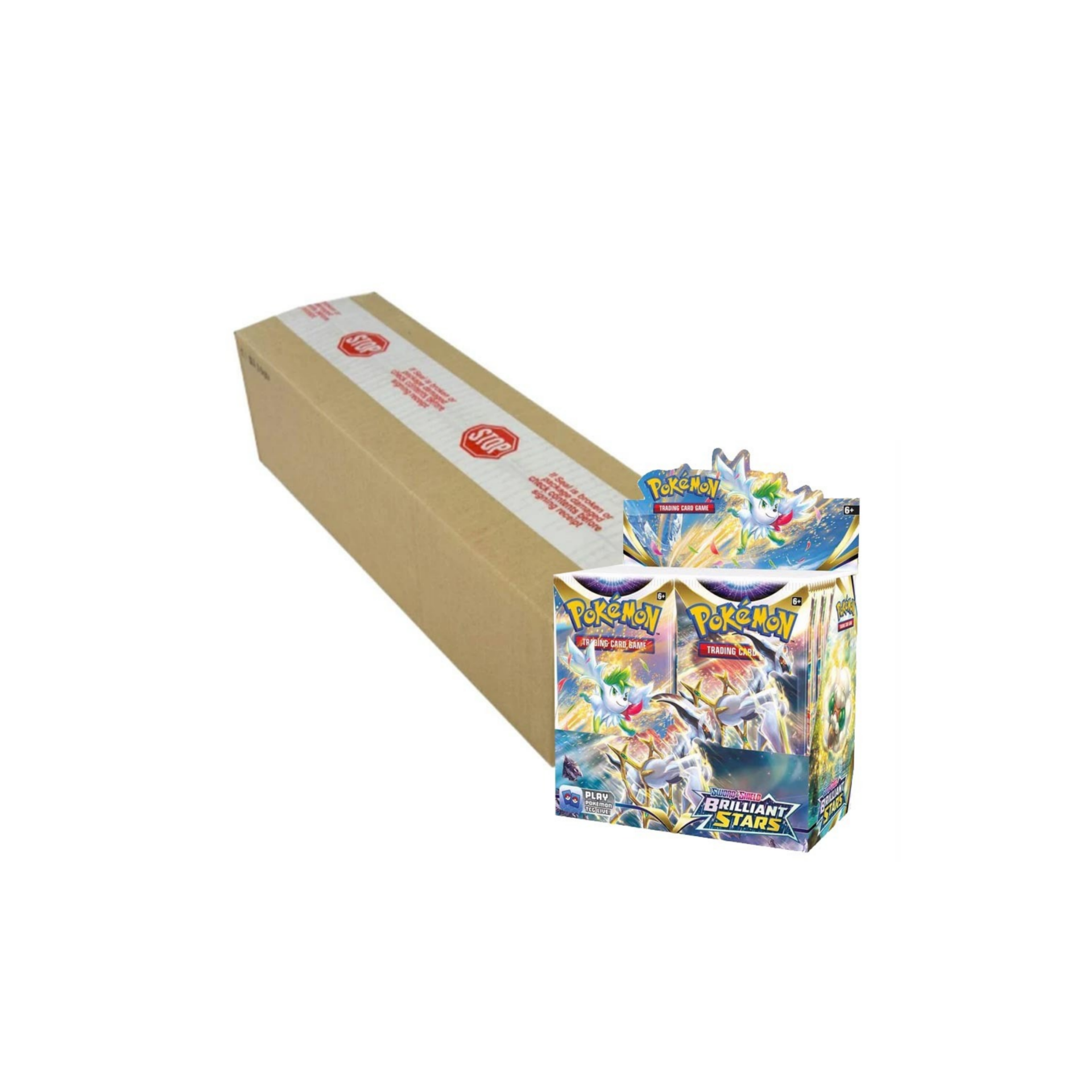 SWSH BRILLIANT STARS Sealed Booster Case (216 PACKS)