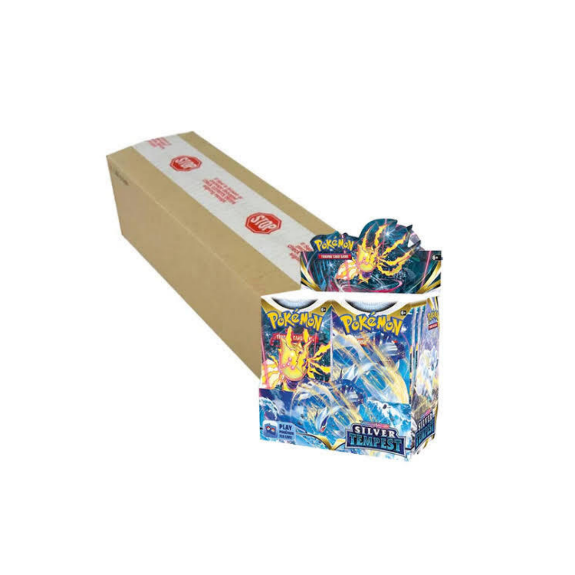 SWSH SILVER TEMPEST Sealed Booster Case (216 PACKS)