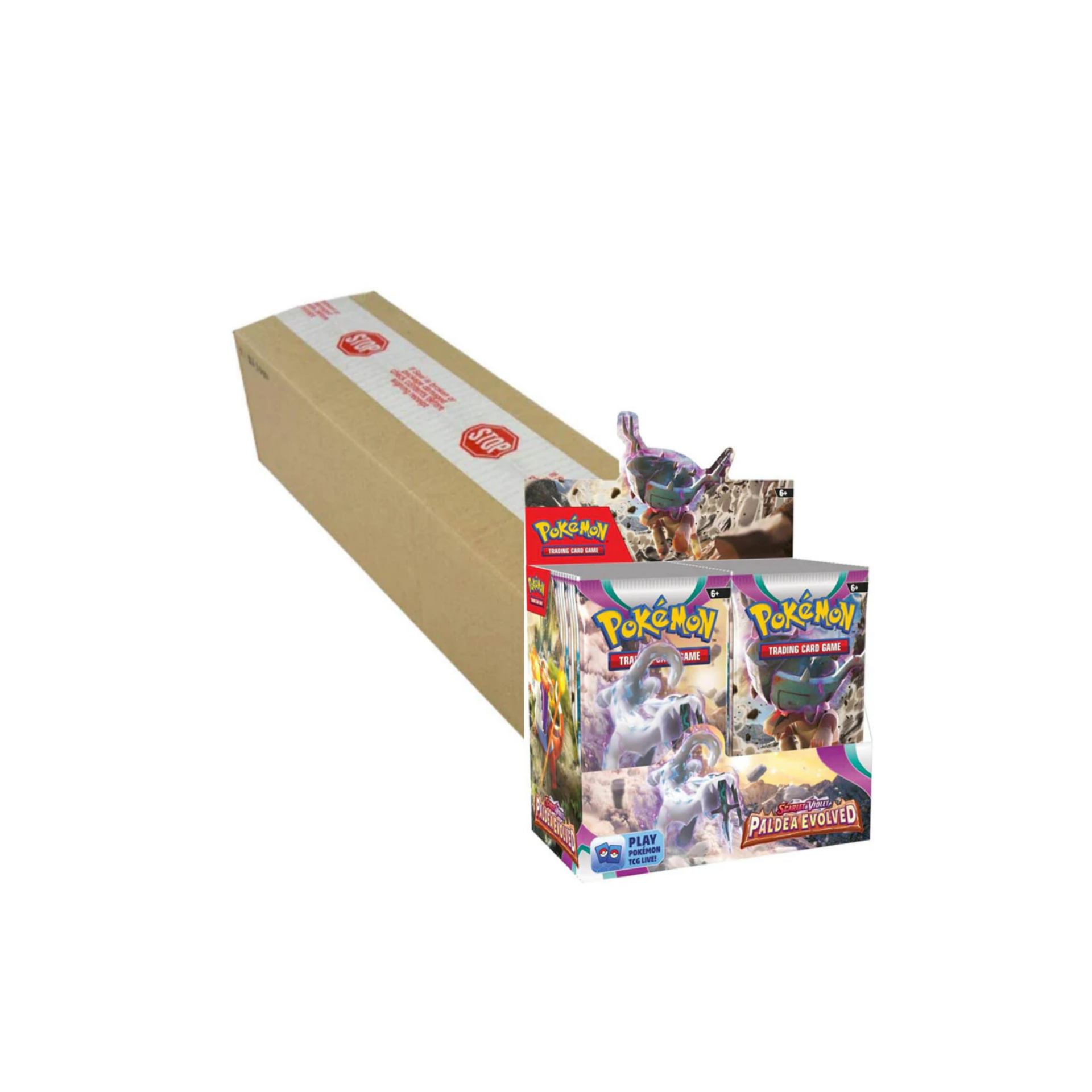 SV PALDEA EVOLVED Sealed Booster Case (216 PACKS)