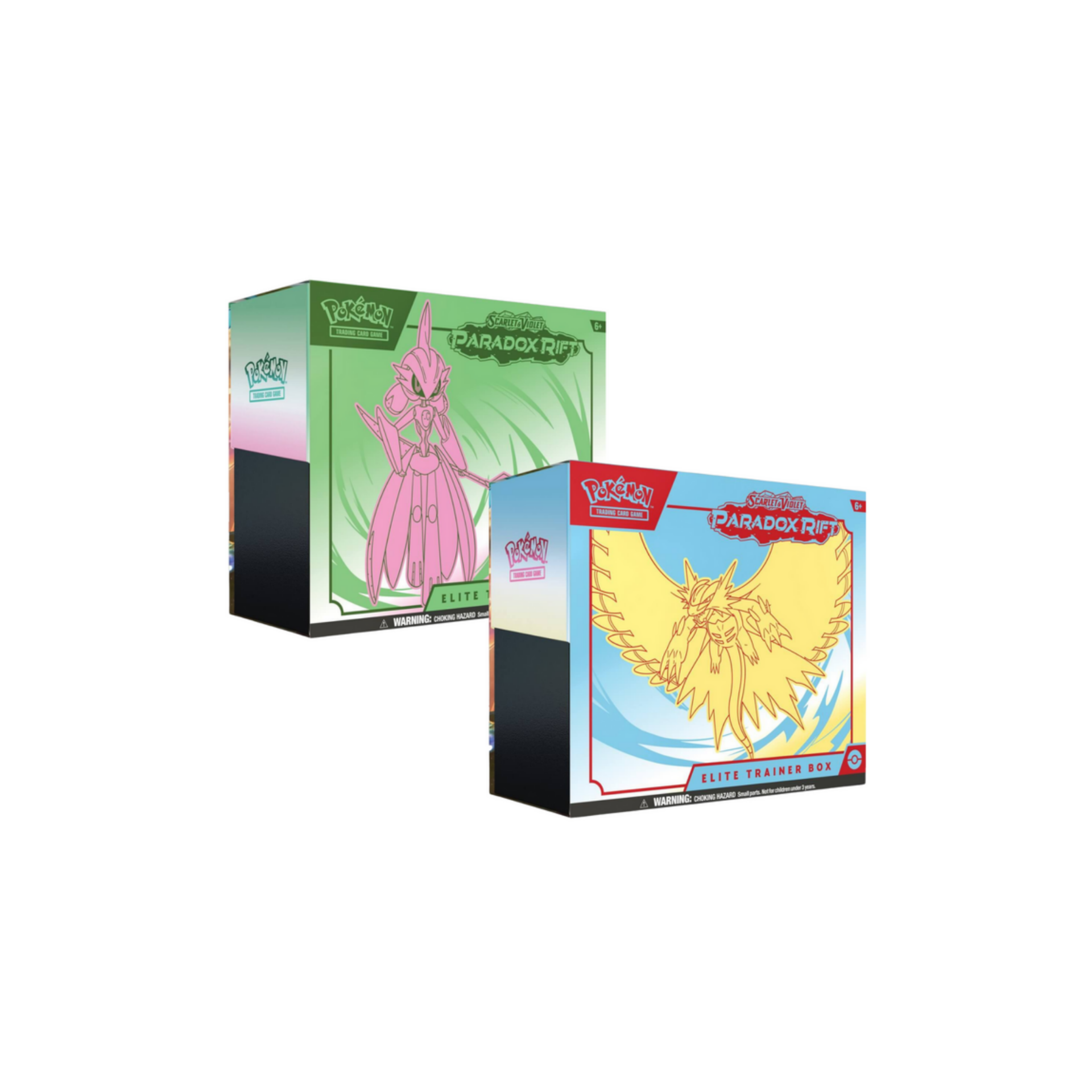 Pokemon 2x Paradox Rift Elite Trainer Boxes
